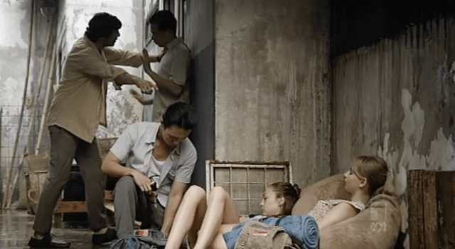 the perils of backpacking in singapore, i guess, ladies.