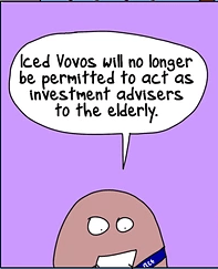 iced vovos will no longer be permitted to act as investment advisers to the elderly